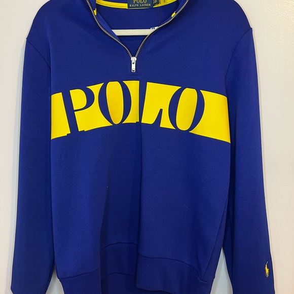 Polo Ralph Lauren Men’s Polo Logo Double Knit Sweater - Picture 2 of 6